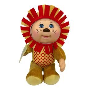 Cabbage Patch Kids Zoo Friends Lion Baby Doll Plush #121 Jaye Lion Collectible